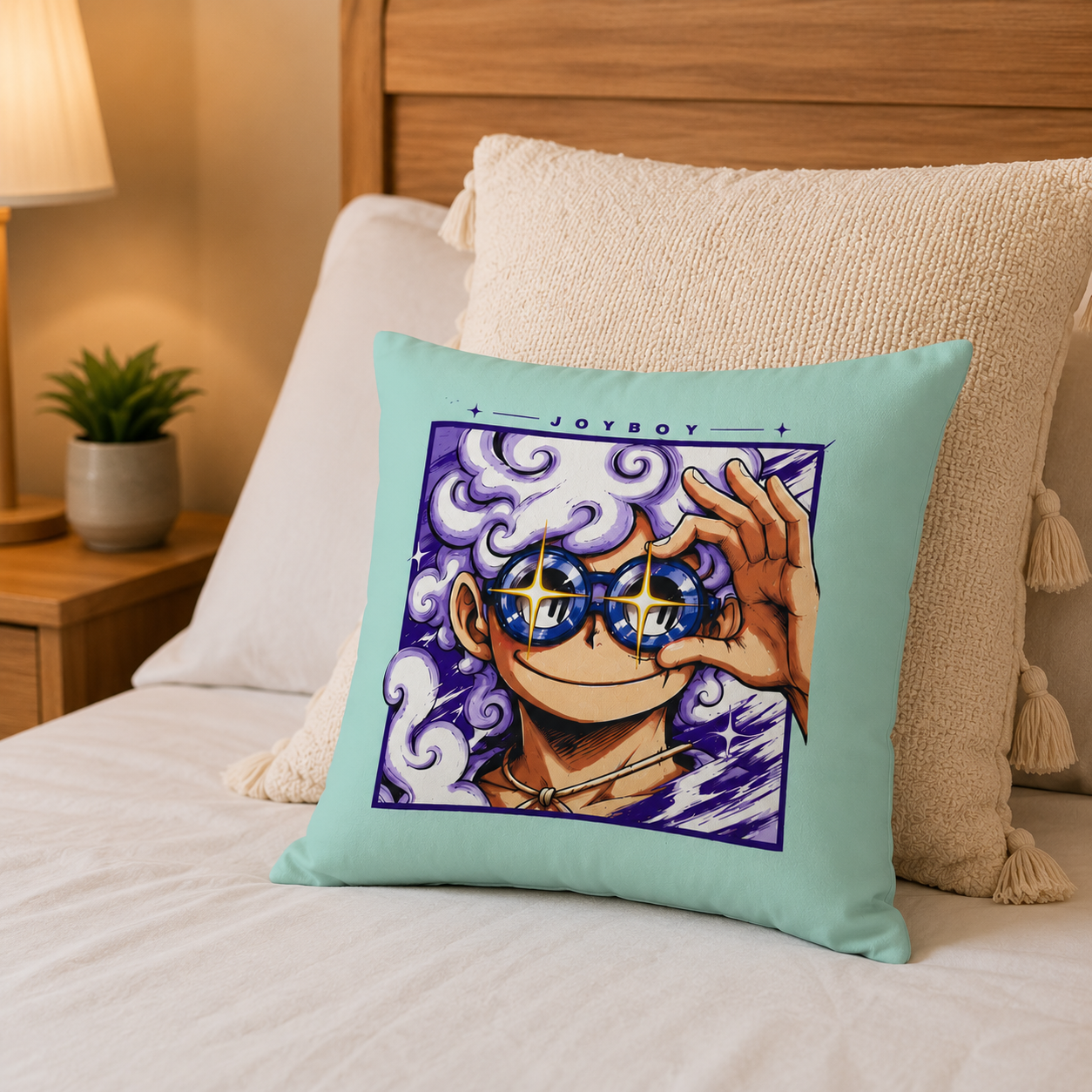 Joy Boy Decorative Pillow