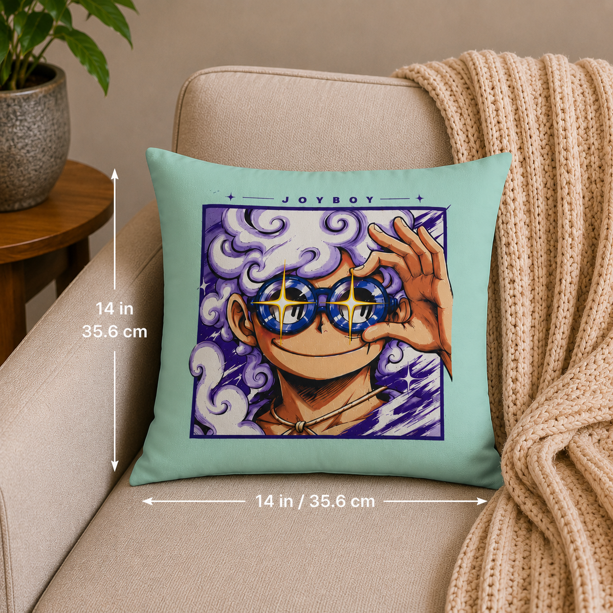 Joy Boy Decorative Pillow