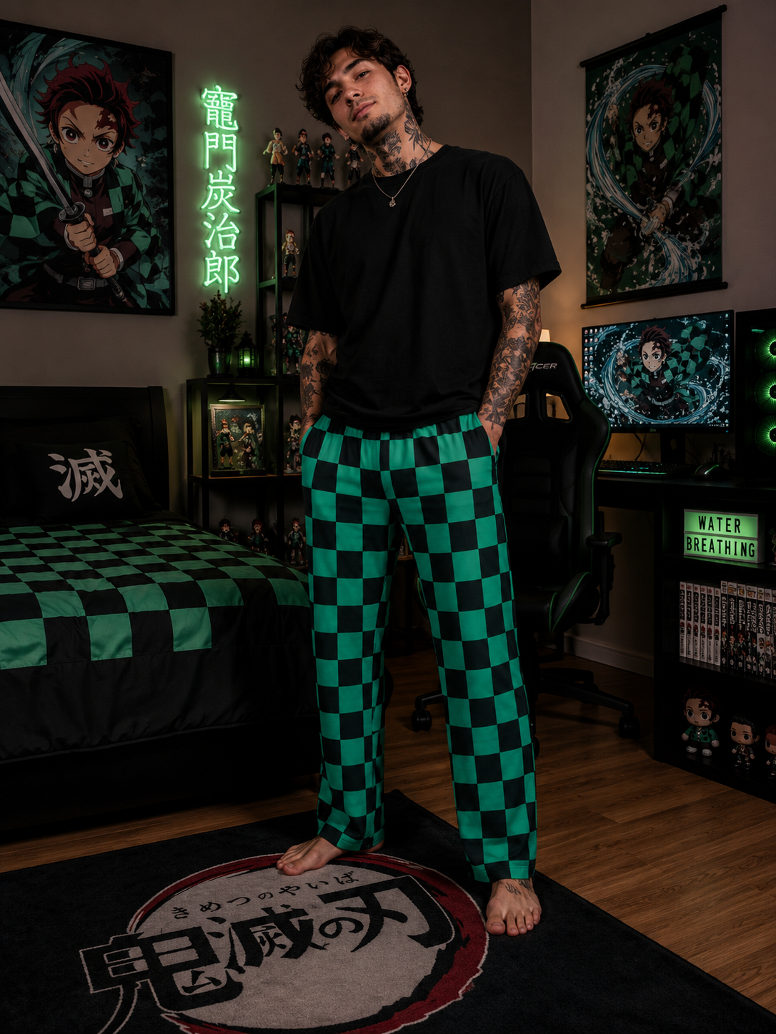 Tanjiro Pajama Men´s Bottoms