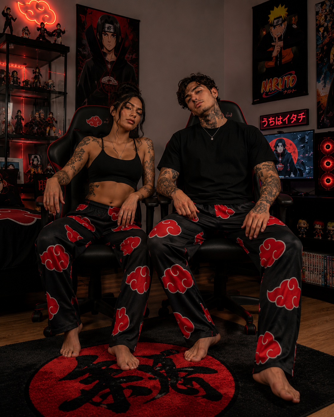 Akatsuki Pajama Men Bottoms