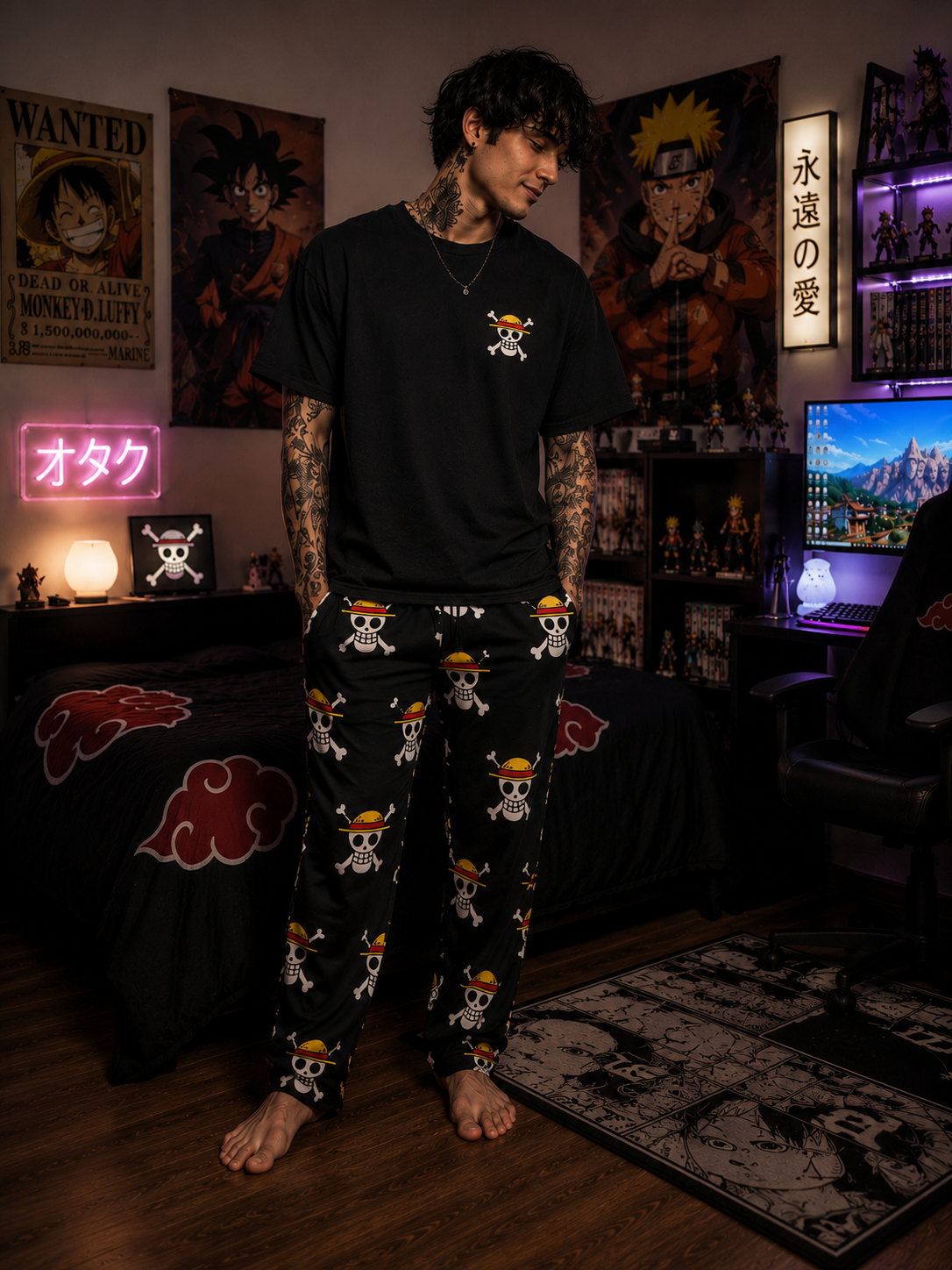 Straw Hat Men’s Pajama Bottoms