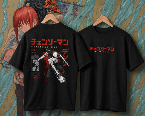 Denji Black Oversize